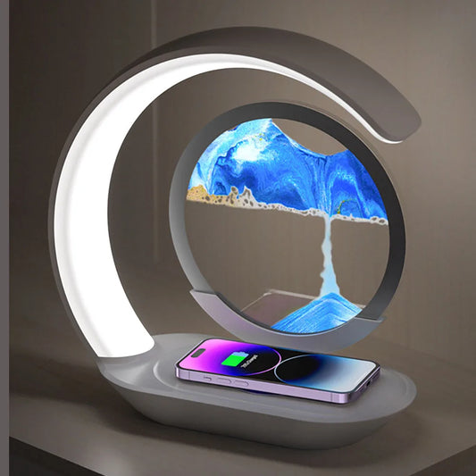 CalmFlow Quicksand Charging Night Lamp