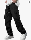 Pantalon Cargo Negro